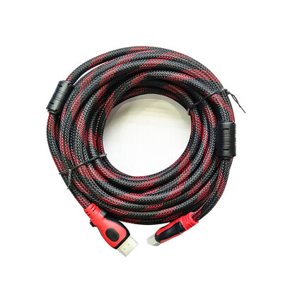 

10m Braided HDMI Cable V1.4 AV HD 3D for PS3 Xbox HDTV Meters 1080P DF 580633