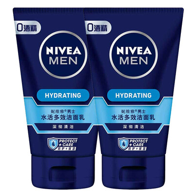 

Nivea (NIVEA) мужчины живут много Cleanser вода 100г (мужчины Увлажняют косметики по уходу за кожей лица)