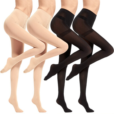 

Langsha stockings female spring&autumn through velvet pantyhose high elastic shells sexy bottom socks four pairs of double skin