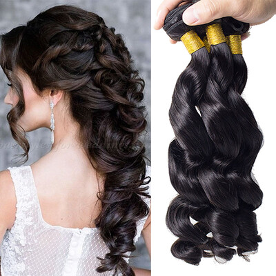 

Malaysian Virgin Hair Malaysian Loose Wave 3 Bundles Human Hair 8A Grade Virgin Unprocessed Human Hair Wet And Wavy Human Hair