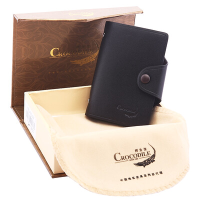 

Crocodile Shirt CROCODILE Simple Leather Card Pack 15512097 Random Color