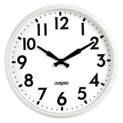 

Compas 14-inch creative silent calendar clock table modern fashion wall charts