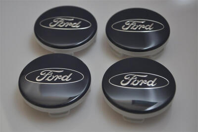 

4x 54mm BLUE FORD FITS MOST NEW MODELS ALLOY WHEEL CENTRE CAPS