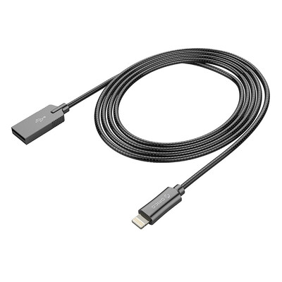 

линия данных ORICO (ORICO) ЛЦ-10 Apple, 5S / 6S / 7plus линии данных зарядки iphone цинкового сплав плетеной пластина из нержавеющей стали общего телефон 1 метр черного