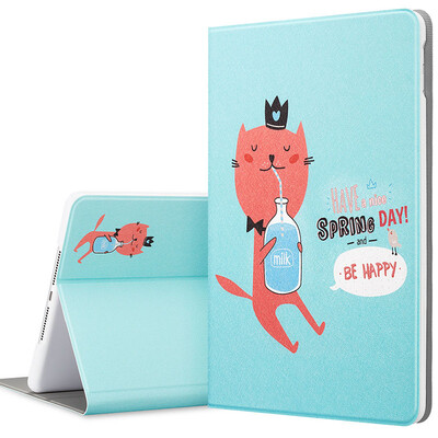 

Иллюстратор Apple новый IPad защитный чехол 2017 новый iPad7 защитный корпус мультфильм анти-падение стент 9,7 дюймовый кожаный чехол небольшой Мэн Друзья серии маленьких детей