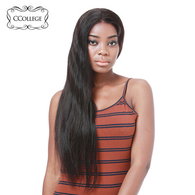 

Hot CCollege Hair Human Hair Full Lace Wigs With Baby Hair 100% Malaysian Unprocessed Hair Straight Pre Plucked Wigs For Black Wom