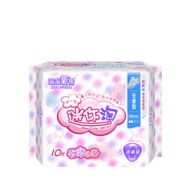 

Amoy Amoy cotton sanitary napkin cotton fantail daily 240mm * 8 without fragrance