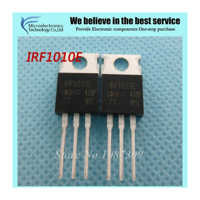 

10pcs free shipping IRF1010E F1010 IRF1010EPBF MOSFET MOSFT 60V 81A 12mOhm 866nC TO-220 new original