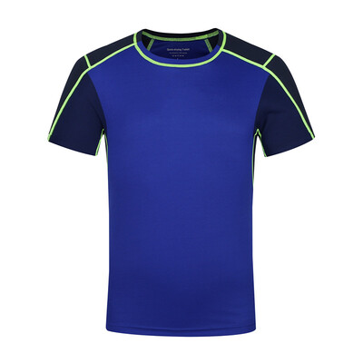 

Antarctic Nanjiren outdoor couples short-sleeved T-shirt round neck solid color quick-drying T-shirt bottoming shirt NRT7H80423 dark blue 3XL