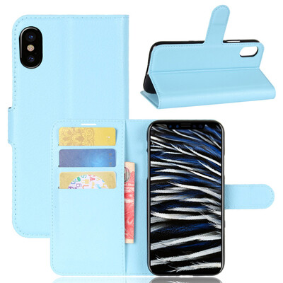 

GANGXUN iPhone 8 Case High Quality PU Leather Flip Cover Kickstand Anti-shock Wallet Case for iPhone 8