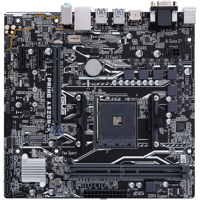 

ASUS PRIME A320M-K motherboard (AMD A320 / Socket AM4