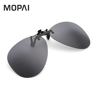 

Mopai classic sunglasses clips polarized driving mirror anti-UV sunglasses M6110 gray piece exquisite gift box
