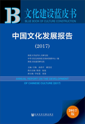 

中国文化发展报告(2017)/文化建设蓝皮书
