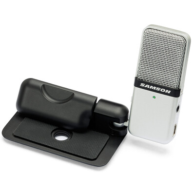 

SAMSON GO MIC Clip USB клип-запись запись конденсатор микрофон конференц-связь телефон компьютер компьютер пшеница серебристый