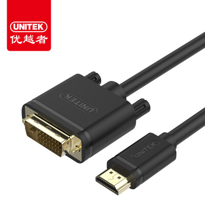 

UNITEK hdm turn dvi dvi turn hdmi adapter 15 meters high-definition two-way interchange cable laptop monitor video conversion line Y-C224E