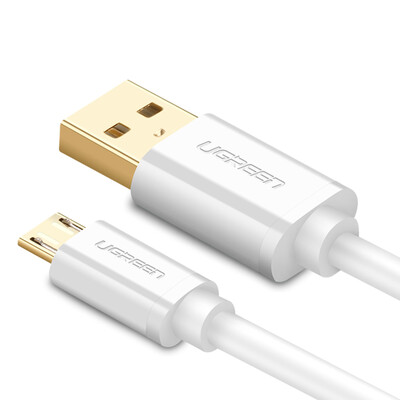 

UGREEN зарядка с линией / линия передачи данных / Micro USB кабель для зарядки 1,5м белый