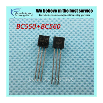

100PCS free shipping BC550C BC560C BC550 BC560 TO-92 50PCS BC55050PCS BC560 Bipolar Transistors - BJT NPN new original