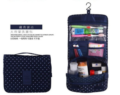 

Hot travel new travel hanging bag bag cosmetic bag waterproof Oxford cloth portable travel bag thick wall-mounted travel storage