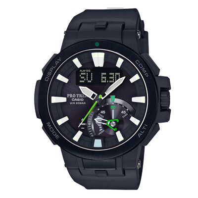

CASIO часы PROTREK мужской солнечный альпинизм наружный компас спортивные часы электрические волны кварцевые часы PRW-6100Y-1A