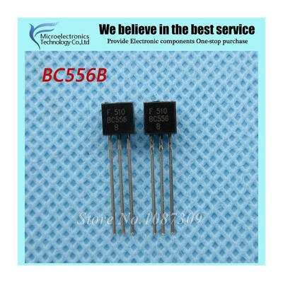 

100pcs free shipping BC556B BC556 TO-92 Bipolar Transistors - BJT PNP -65V -100mA HFE450 new original