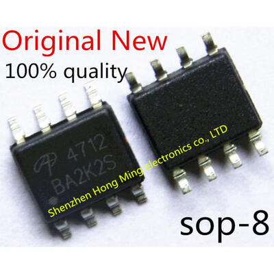 

20piece100 New AON4712 AO4712 4712 30VN-Channel MOSFET sop-8 Chipset