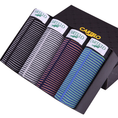 

CARTELO men&39s underwear men&39s youth pants large yards at the end of pants without trace flat pants waist shorts 4 installed XXL 180105