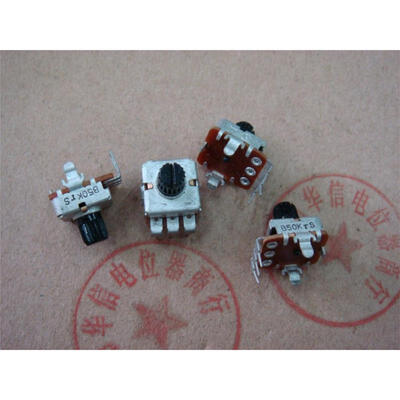 

12 Vertical single joint potentiometer B50K with midpoint B100K