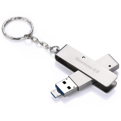 

Newman Newmine 32Gu disk OTG dual-use Andrews USB mobile phone dual-use metal U disk DL06