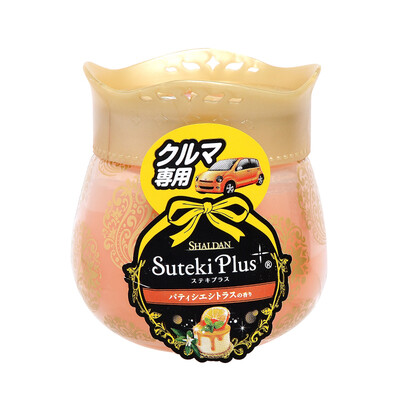 

ST [Japan imported] deodorant pot Plus romantic floral car with 90g
