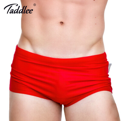

Taddlee Brand Men Swimwear Swim Boxers Board Shorts Surfing Swimsuits Brazilian Cut Swimming Wear Sexy New Designed Swim Wear