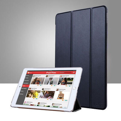 

Pi Zi iPad Pro Case 10.5 inches 2017 new ipadpro folding bracket protective shell with sleep function black