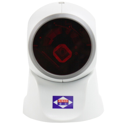 

Aibao PT-30V Laser Barcode Scanning Platform White Scanner Supermarket Shopping Mall&other goods Barcode scanning 24-wire mesh