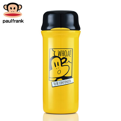 

Mouth monkey Paul Frank insulation cup male ladies fashion car vacuum stainless steel children&39s student cup 400ml Yaohuang PFD002