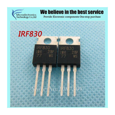 

10pcs free shipping IRF830 IRF830PBF MOSFET N-Chan 500V 4.5 Amp TO-220 new original