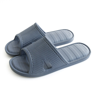 

POSIEO Non-slip Bath Slippers Couple Home Soft-soled Slippers--1401