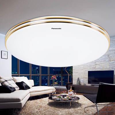 

Panasonic HHLA1039CBW01 LED Ceiling Lamps Bedroom Lamps Gold Decorative Belt 11W