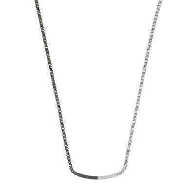 

Armani (Emporio Armani) Мужской матовое серебряное ожерелье EGS2128040