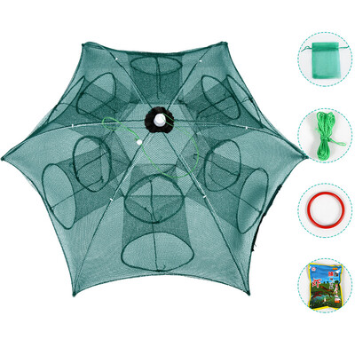 

Ao Shengda BYWL12 fishing net cage automatic folding fishing rod fishing tool outdoor fishing tackle fishing tool shrimp cage yellow locust cage muddy net
