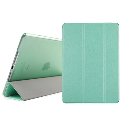 

Шэн Diwei (Sendio) Apple Ipad воздушный шелк шаблон защитный рукав сложенном iPad5 Интеллектуальный сна кобуры держатель таблетки чехол Мятный зеленый