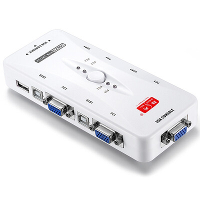

Шэн (Shengwei) VS-2522 VGA двоичные два переключателя с дистанционным видео распределителе 2 в два дисплея высокой четкости совместного обмена