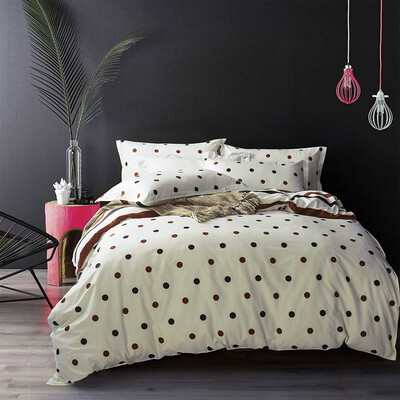 

Ying Xin bedding home textile cotton quilt high-density high-density twill AB version printing single piece of quilt single 155 215cm Qingxin Garden green