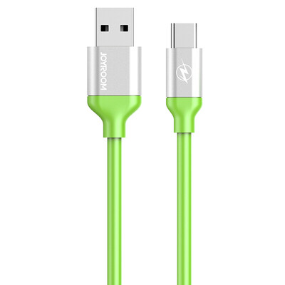 

Machine Hall Type-C data cable Andrews mobile phone charging cable 15 meters for millet 6 glory V9 Huawei P10 Plus Meizu PRO6 S318 green