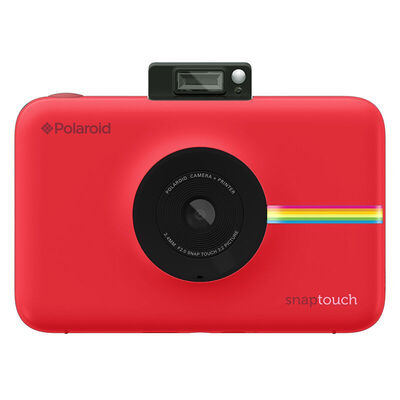 

Polaroid Snap Сенсорная камера красного цвета (13 миллионов 1080P 3,5-дюймовый сенсорный экран для предварительного просмотра телефона для печати Bluetooth)