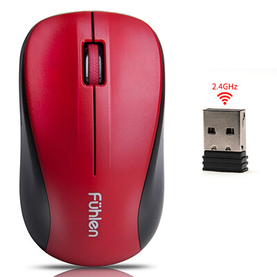 

Fuller Fühlen M75 Wireless Mute Mouse Silent Mouse Laptop Computer Office Energy Saving Men & Women&39s Home Mouse Little Cinnabar Red