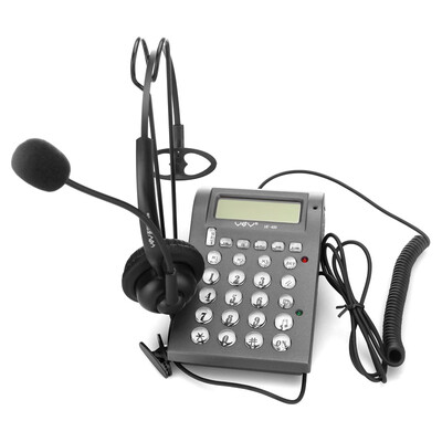 

YAY VEYE VE400 call center attendant dedicated headset phone