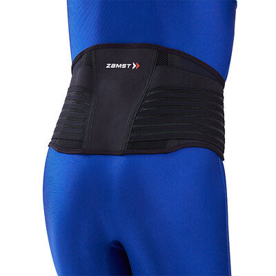 

Zenst ZAMST professional sports waist ZW-7 new 3D backplane three-dimensional fixed height protection protection waist lumbar protection 1 only black LL