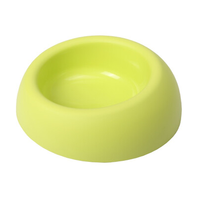 

Mika Flower Coil Bowl Small Slant Bowl Thicker Dog Bowl Pet Bowl PP Plastic Bowl Ivory White