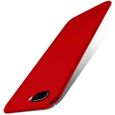 

KOOLIFE OPPOR11PLUS Hooded Case Shredded Sleeve Case Case Case Crusher Case For oppo r11 plus Simple Series - Red