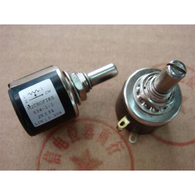 

534-1-110 multiturn wirewound potentiometers resistance 100R-100K 1K2K5K10K