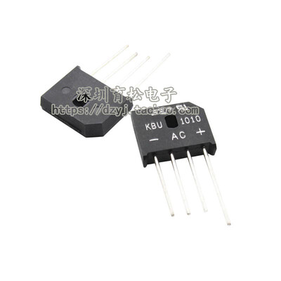 

10pcslot KBU1010 KBU-1010 zip 10A 1000V diode bridge rectifier new original free shipping